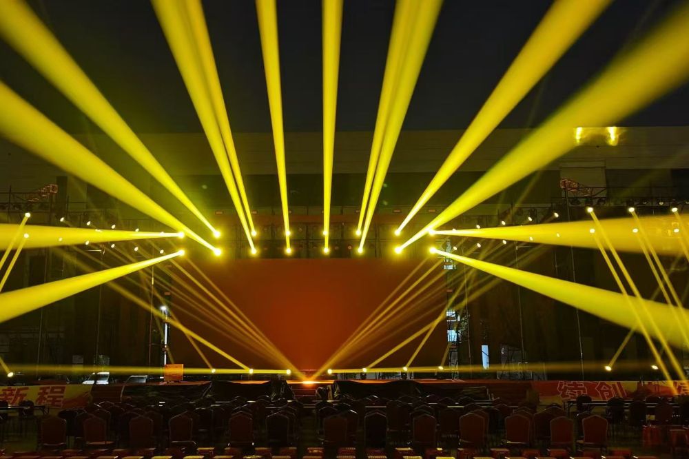 How Over 100 Beam Lights & Waterproof PARs Transformed This Stage